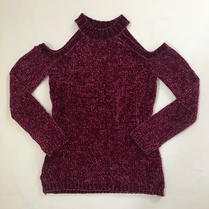 2/$25✨Bongo Cold-Shoulder Sweater